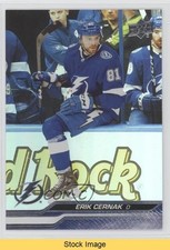 2023-24 Upper Deck Series 1 Silver Foil Erik Cernak #165 READ 7vj