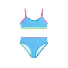 Kanu Surf Girls' Willow V-Neck Bikini Beach Sport 2-Piece Swimsuit Size 14