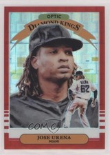 2019 Panini Donruss Optic Diamond Kings Red Pandora Prizm 18/99 Jose Urena 0kz8