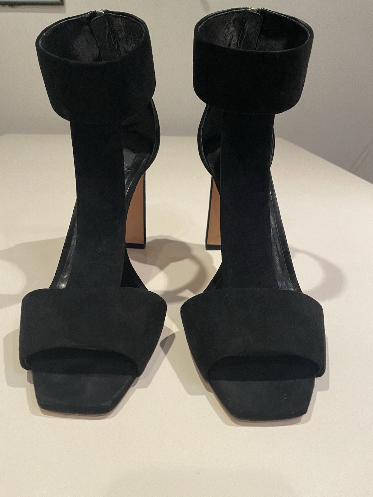 Jimmy Choo Bethel Black Suede Sandal 41/11 US