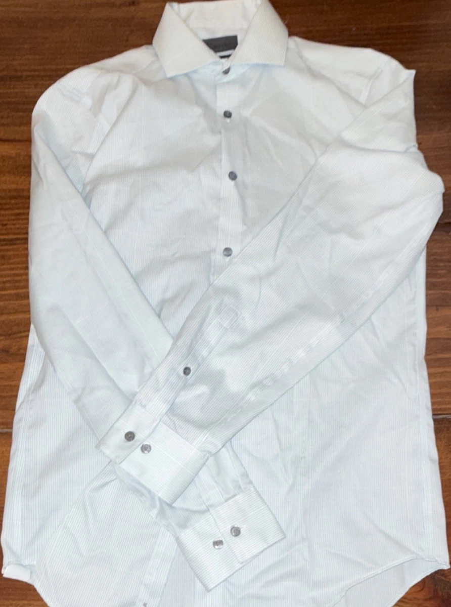 Calvin Klein Slim Spread Collar Dress Shirts for Men for sale | eBay