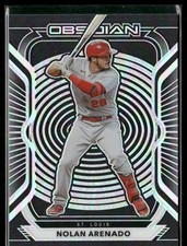 2021 Panini Chronicles #23 Nolan Arenado Obsidian