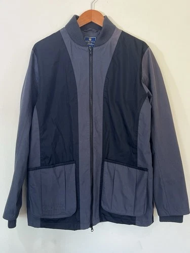 Beretta Bisley Waterproof Shooting Jacket Men's Size Medium Grey Black EUC - product listing photo