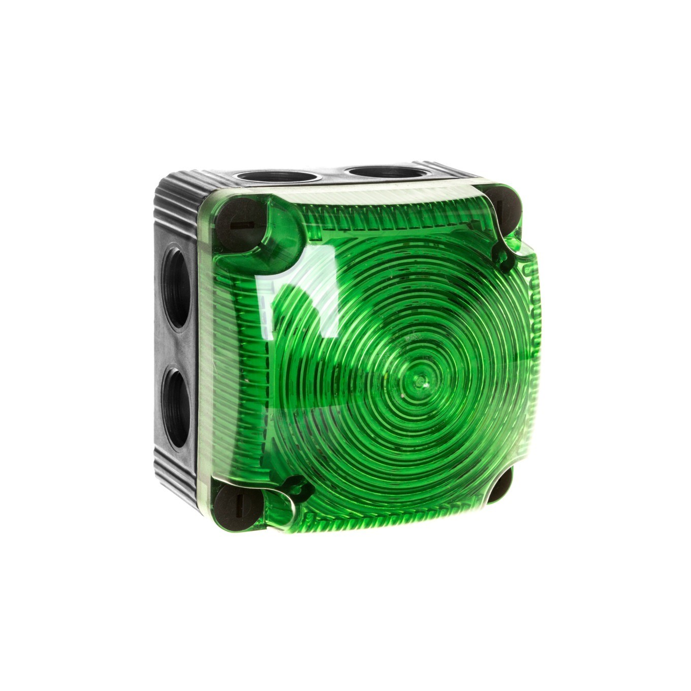 Werma Signaltechnik Verde Segnalatore Luminoso Led Werma 853.200.55 Trasparente Luce Continua 24 V/Dc - Immagine 2