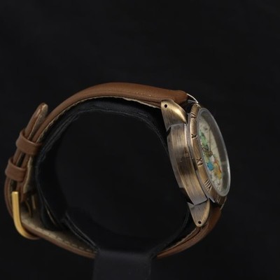 SEIKO JAL Disney On Tour V621-0090 Mickey Quartz Watch JAPAN 