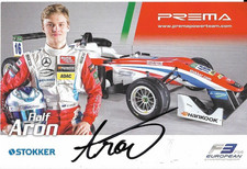 Ralf Aron, F3, świetna karta Ag, oryginalnie podpisana, os. zbierane