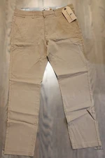Tailor Vintage Khaki Pants Mens 34 X 30 Greenwich Slim Fit Connecticut Originals
