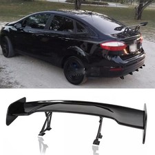 Gloss Black 46 Rear Trunk Gt Racing Spoiler Tail Wing For Ford Fiesta 00-19 Gloss Black 46 Rear Trunk Gt Racing Spoiler Tail Wing For Ford Fiesta 00-19
