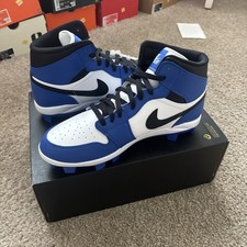 Blue Baseball Softball Shoes Cleats for Men for sale