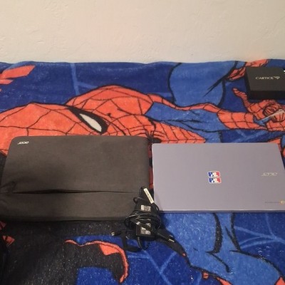 Acer Chromebook 15.6in Silver Intel Chrome OS 1080p Laptop w/ Charger