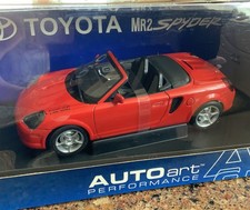 AutoArt Toyota MR2 Spyder 1:18 Scale  Red *NIB*