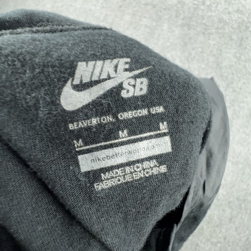 Nike SB Hoodie Shirt Mens Medium Dri Fit Long Sleeve Skateboarding Pullover - Picture 12 of 13