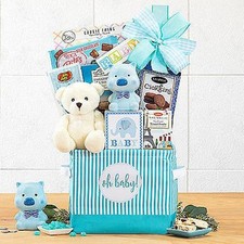 Oh Baby: Baby Boy Gift Basket