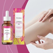 Natural Hair Removal Oil Cyperus-Rotundus-Oil to Slow Body Hair Growth 60ml