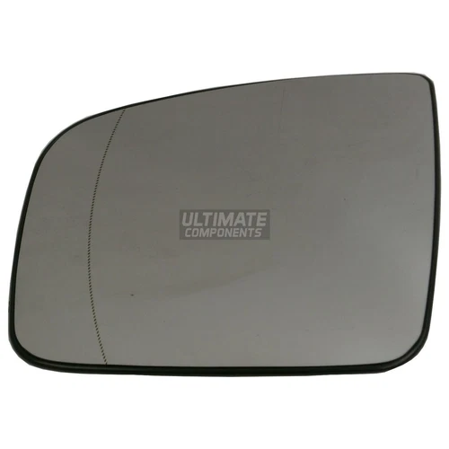 Mirror Glass Mercedes Vito W639 Van 2010-2015 Aspherical Heated Passenger Side