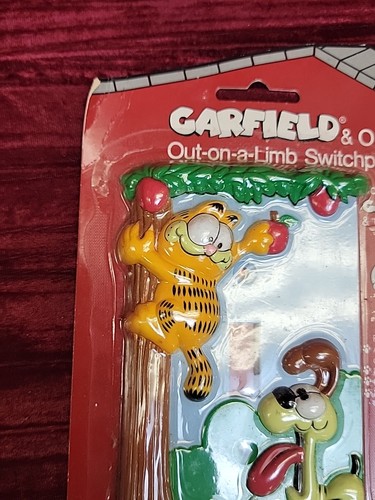 Garfield & Odie Out on a Limb Switchplate vintage 1990s - Picture 3 of 10