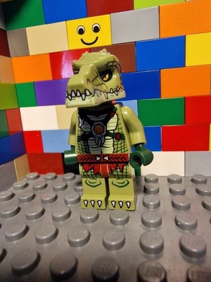 LEGO  Minifigur / Chima / Krokodil Warrior 1 Krieger loc122 (Min01)