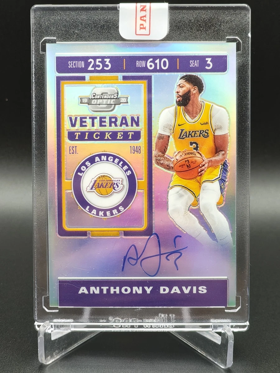 Anthony Davis Autographed Basketball Sports Trading Cards