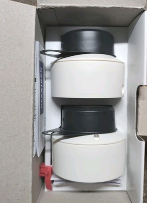 Hekatron ORS142 Rauchwarnmelder, 2er Set mit Montagesockel