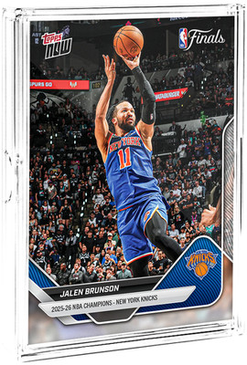 New York Knicks 2026 NBA Champions Team Set - Pick Your Player Topps NOW PRESALE