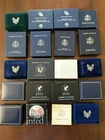 Assortment Of 20 Boxed American Silver Eagles .999 Silver