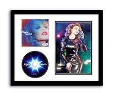 Kylie Minogue Autographed Signed 11x14 Custom Framed CD Photo Disco ACOA