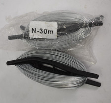 Lot of 2 12 Gauge Steel Wire 30 Meters Sculpting Wire for Craft Silver