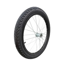 Roue de remorque de vélo 20 pouces, installation facile, pièce rechange pour