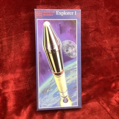 New Explorer I U.S. Earth Satellite 1/6 scale plastic model kit /Glencoe Model
