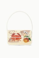 STAUD BEADED ZODIAC TOMMY BAG CANCER NWT Limited Collection