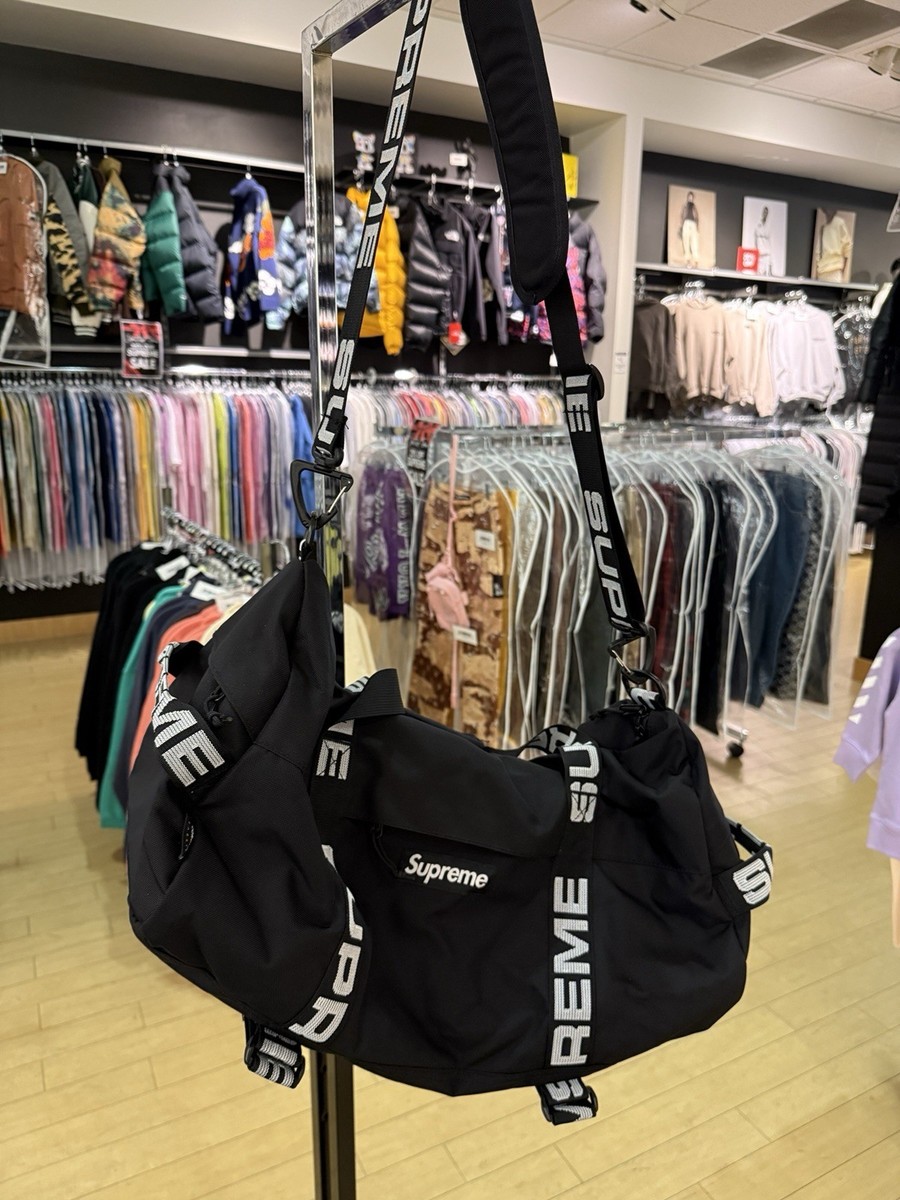 Supreme Duffle Bag Black (SS18) | eBay