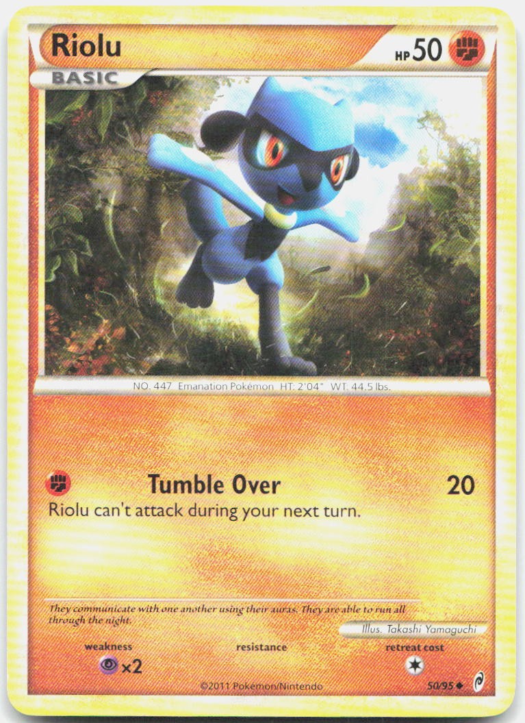 Riolu Uncommon Call of Legends 50/95 NM