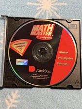 Math Blaster Pre-Algebra PC CD-ROM 1997 Davidson Windows 3.1/95 Macintosh