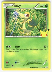 Snivy 005/025 McDonald's 25th Anniversary Promos