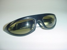 Vintage 1960s Cari Michelle Black Sunglasses, Cool-Ray Polaroid 155