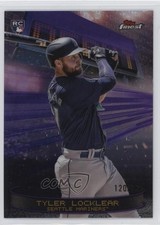 2025 Topps Finest Debut Purple Refractor 120/125 Tyler Locklear #D-18 1i72