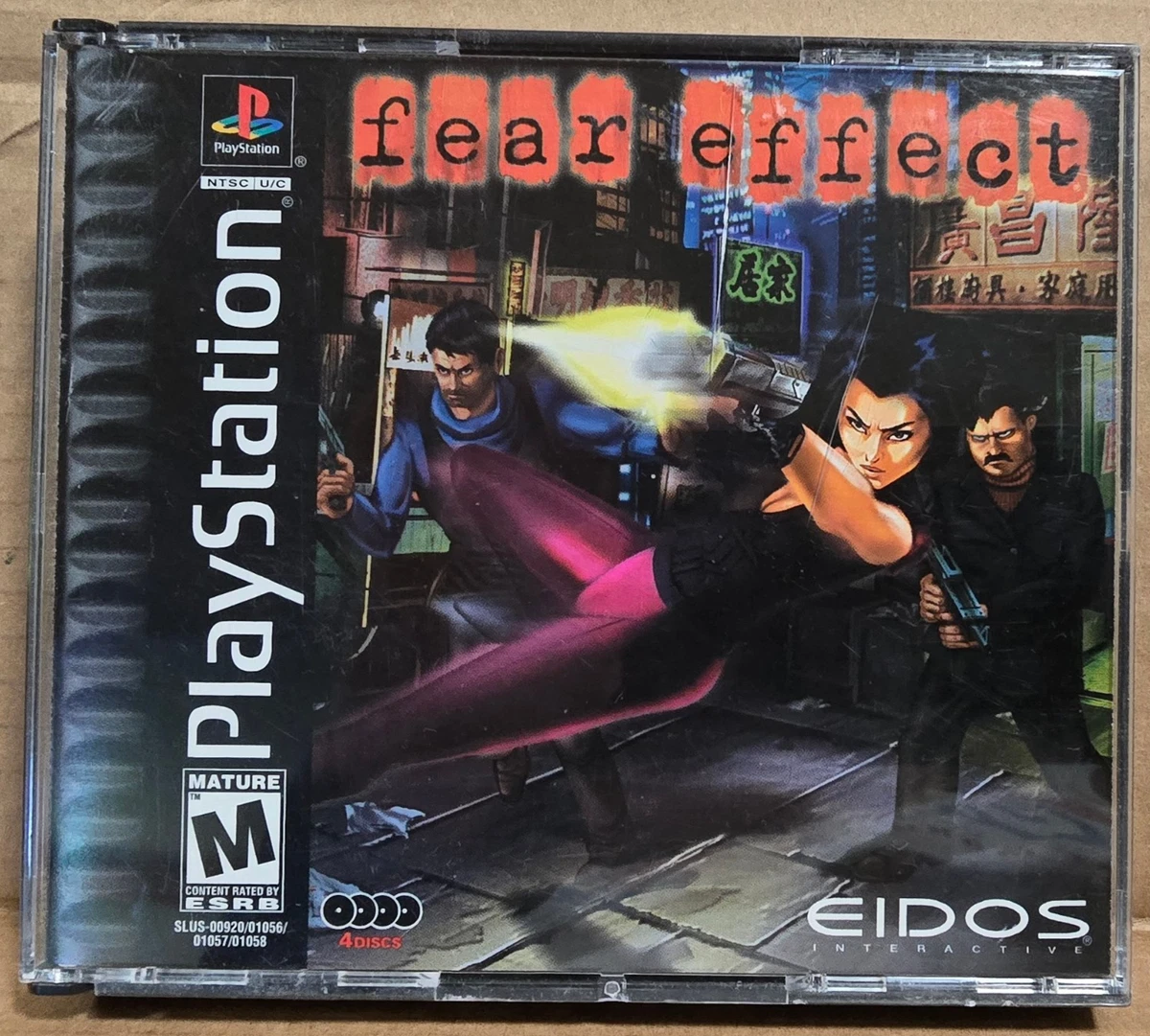FEAR EFFECT CD 2 SONY PS1 PLAYSTATION 1 SLIM