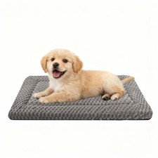 Dog Bed Crate Mat, Soft Durable Washable Anti-Slip Kennel Pad for Dogs  Cats...