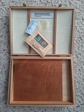 ROMEO Y JULIETA RESERVE RARE COROJO 2006 WOOD CIGAR BOX 9.375X6.875X1.5