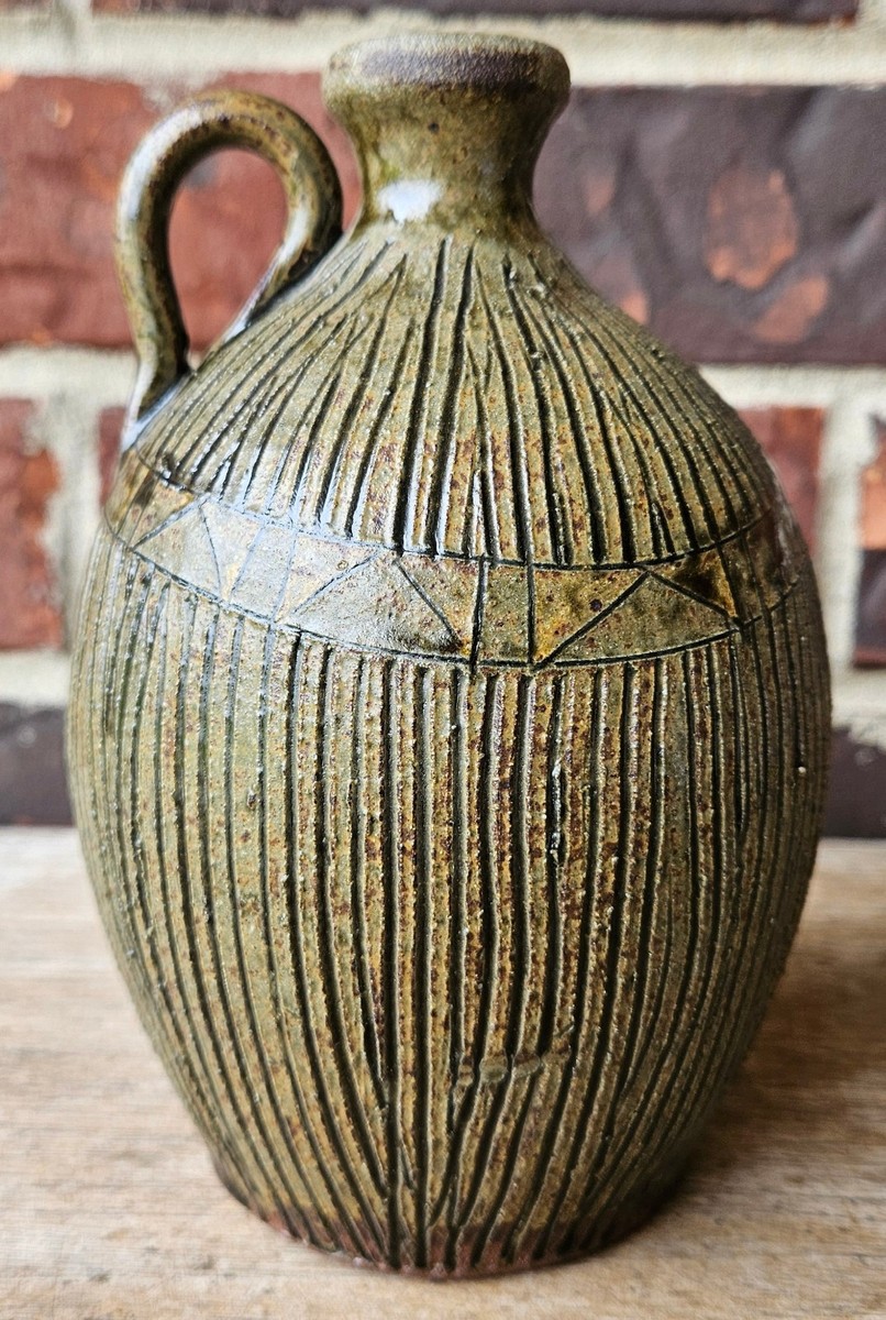 Michael & Melvin Crocker Native American Face Jug Folk Art | eBay
