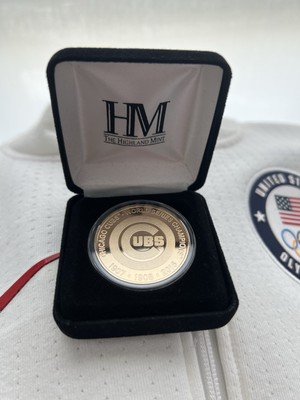 Chicago Cubs World Series Champions Coin 24kt Gold Plated By