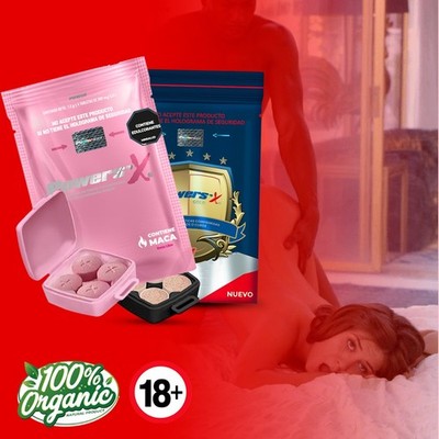 PowersX Blue & Pink Pills Delay Ejaculation Climax Control Stamina Timing
