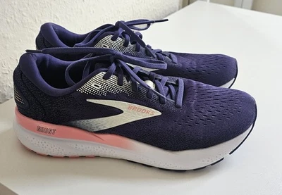 Brooks Ghost 16  Trainers Size 7.5 Women's Purple Athletic Gym Running Shoes - Image 1 of 4