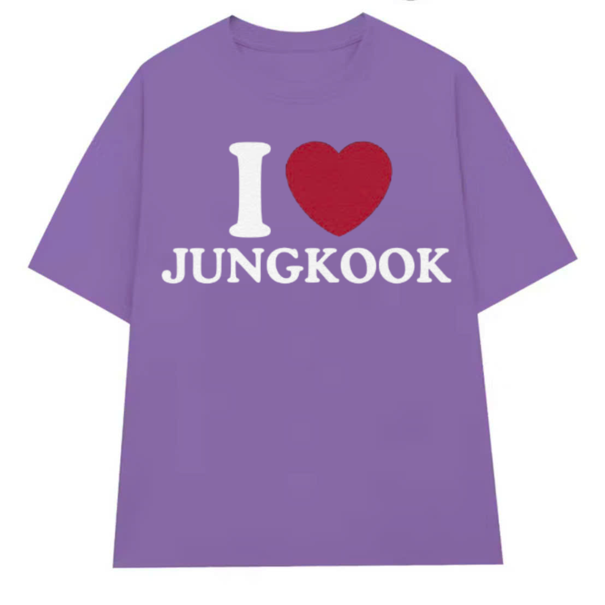 BTS ARIRANG T-SHIRT FOR FAN: I LOVE JUNGKOOK JIMIN V HOBI SUGA JIN
