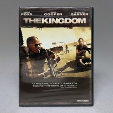THE KINGDOM DVD, 2007 SEALED Widescreen JAMIE FOXX   JENNIFER GARNER