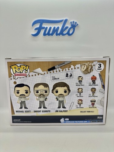 Funko Pop The Office Michael Scott Dwight Schrute Jim Halpert Walmart 🇺🇸 - Bild 6 von 10