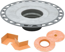 Schluter Kerdi-Drain Flange Kit PVC KD2FLKPVC 