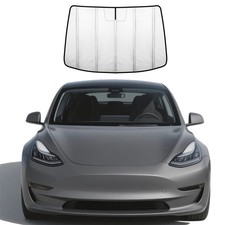 Windshield Sun Shade for Tesla Model 3 2018-2025, Model Y 2020-2025 Front Win...