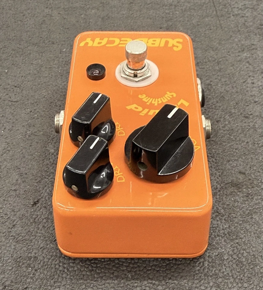 Subdecay Liquid sunshine Overdrive Pedal 7445 Tested & Works - Image 4 of 4