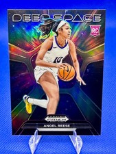 2024 Panini Prizm Draft Picks Angel Reese Deep Space Silver RC #13 Tigers / Sky
